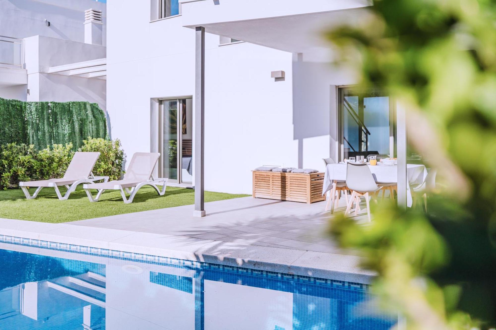 Casa Coco Stylisches Beachhouse Mit Pool & Sundeck Els Poblets Denia ภายนอก รูปภาพ