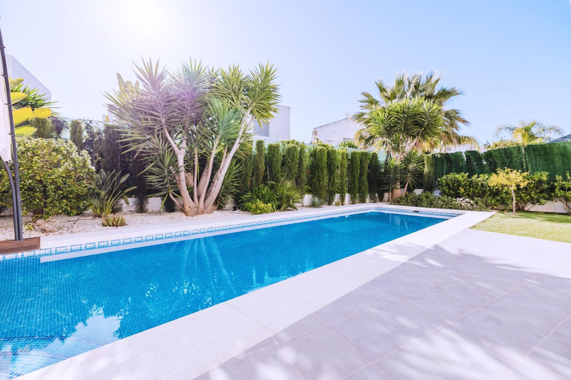 Casa Coco Stylisches Beachhouse Mit Pool & Sundeck Els Poblets Denia ภายนอก รูปภาพ