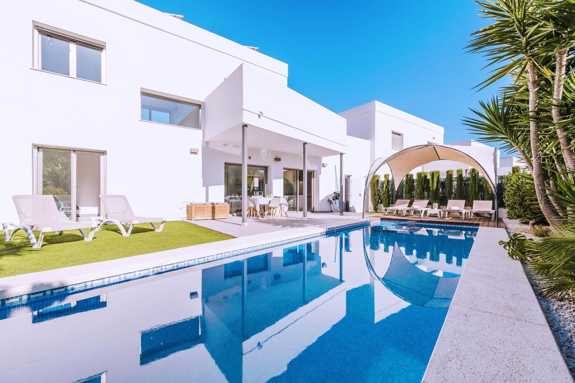 Casa Coco Stylisches Beachhouse Mit Pool & Sundeck Els Poblets Denia ภายนอก รูปภาพ