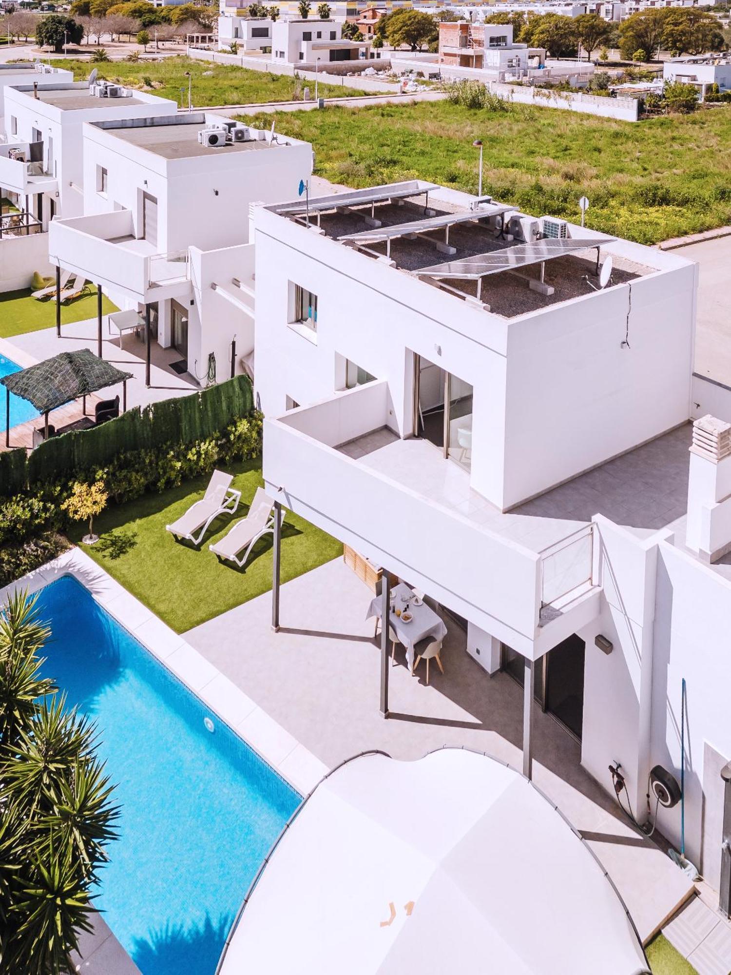 Casa Coco Stylisches Beachhouse Mit Pool & Sundeck Els Poblets Denia ภายนอก รูปภาพ